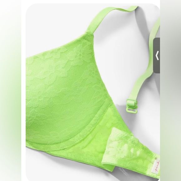 Victoria's secret pink everywear
push up bra 40B 40DD 40C & Panty Pop
Lime Neon - Picture 7 of 8
